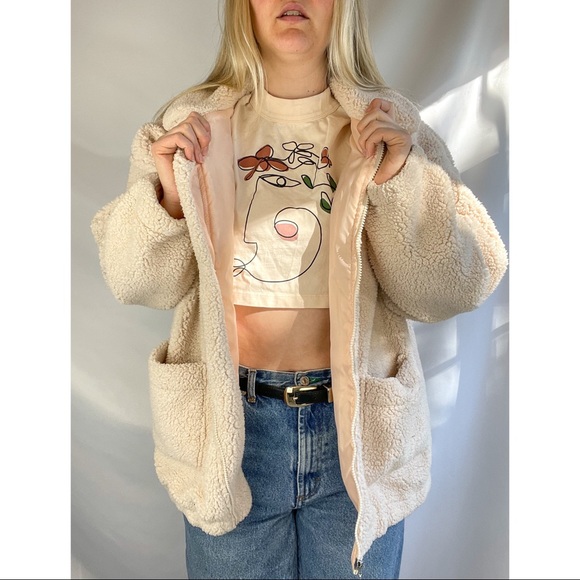 Fila Diana Zip-Front Teddy Jacket - Picture 4 of 13